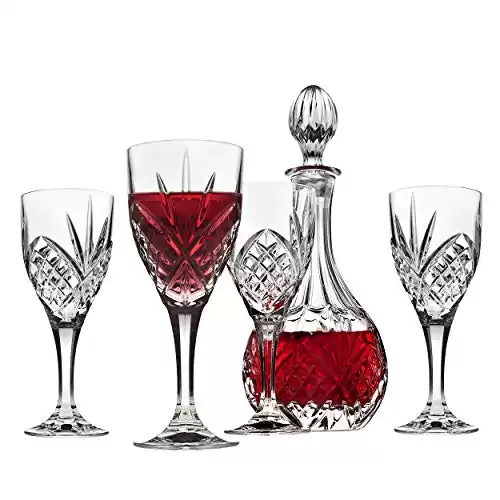 Godinger Dublin Wine Glass & Decanter Set